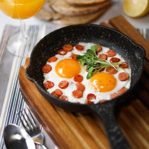 chorizo omelette
